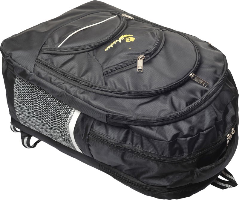 Abyq Black Backpack for Women - Image 5